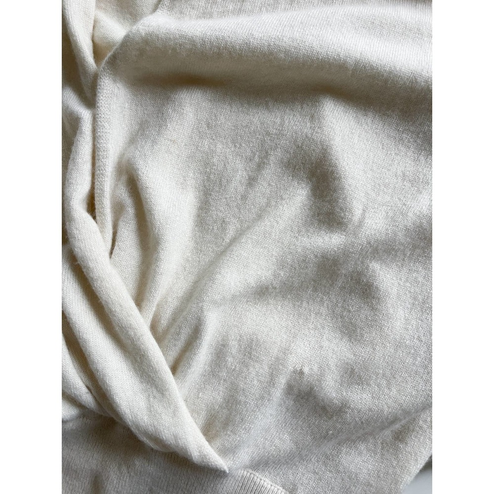 Nili Lotan Lakota Cashmere Sweater in Ivory Size Large - Picture 11 of 11